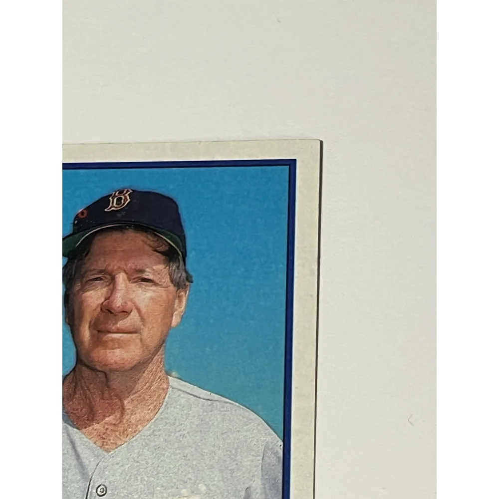 Joe Morgan 1989 Topps Boston Red Sox Team Checklist 714 - Picture 4 of 6